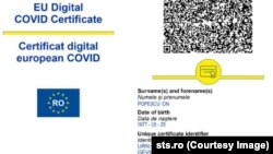 Certificat digital covid