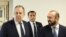 Armenia - Armenian Foreign Minister Ararat Mirzoyan meets his Russian counterpart Sergei Lavrov, Yerevan, May 21, 2025.
