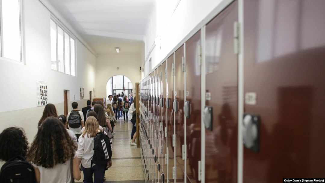 Elevi de la Colegiul Viilor