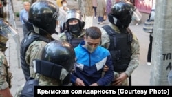 Масові арешти в штабі ФСБ Росії, Сімферополь, 4 вересня 2021 року