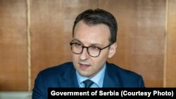 Drejtori i Zyrës për Kosovën në Qeverinë e Serbisë, Peter Petkoviq. 10 nëntor 2020.