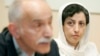 Narges Mohammadi (right) is pictured in 2008. She is currently in Tehran's Evin prison serving a 16-year sentence.