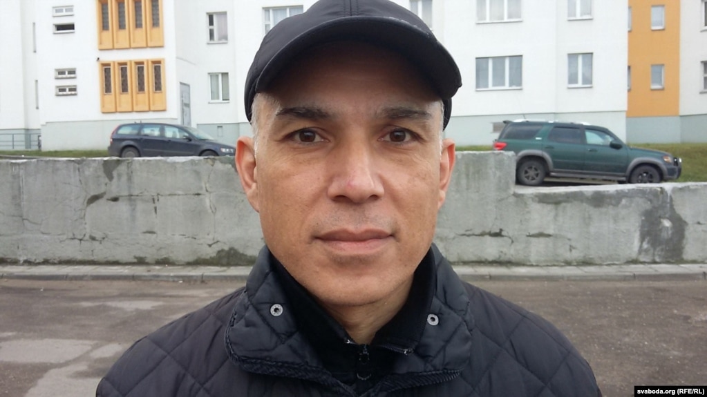 Mehrdad Jamshidian (shown in December 2015) has lived in Belarus since 1993.