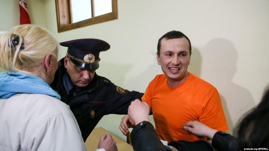Максим Филипович в суде Гомеля