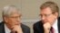 Председатель Банка России Сергей Игнатьев (слева) и бывший министр финансов Алексей Кудрин