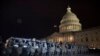 U.S. -- DC National Guard arrive at the East Front of the US Capitol after pro-Trump protesters stormed the grounds leading to chaos, in Washington, DC, USA, 06 January 2021.