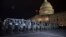 U.S. -- DC National Guard arrive at the East Front of the US Capitol after pro-Trump protesters stormed the grounds leading to chaos, in Washington, DC, USA, 06 January 2021.