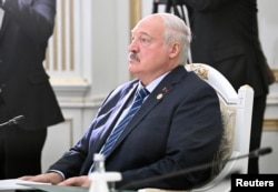 Аляксандар Лукашэнка на саміце СНД