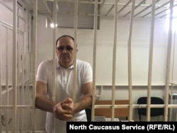 Оюб Титиев в суде, 16 августа 2018 года