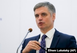 Ukrainian Foreign Minister Vadym Prystayko (file photo)