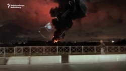 Ukrainian Drones Hit Russian Oil Depot, Warehouse In St Petersburg