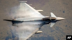 Aeronavă Eurofighter Typhoon. Fotografie ilustrativă.