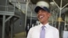 Президент США Барак Обама во время посещения завода по производству недорогого и высокобелкого продовольствия в Эфиопии