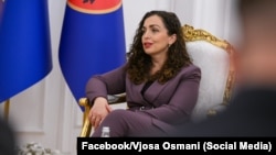 Predsednica Kosova Vjosa Osmani, jul 2025.