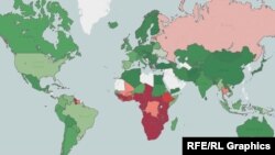 پراکندگی بیماران مبتلا به ایدز