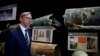 U.S. -- Brian Hook, U.S. special representative for Iran, walks past fragments of Iranian short range ballistic missiles (Qiam) at the Iranian Materiel Display (IMD) at Joint Base Anacostia-Bolling, in Washington, November 29, 2018