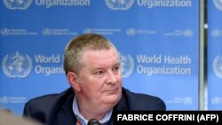 шефот на програмата за итни случаи на СЗО, Мајк Рајан,