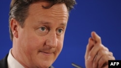 British Prime Minister David Cameron