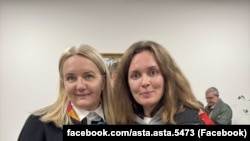 Аста Андрыяўскене і Кацярына Андрэева