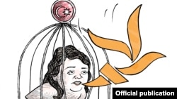 PEN təşkilatının karikaturası