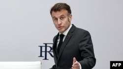 امانوئل مکرون رئیس‌جمهور فرانسه