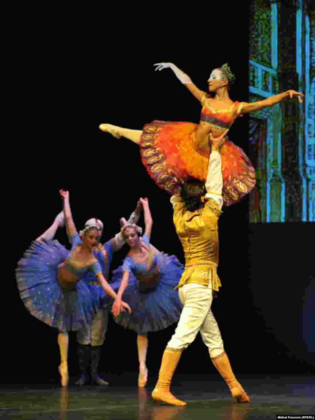 Državni akademski teatar Opere i Baleta "Ekatarinburg" iz Rusije sinoć je imao svoj prvi gala koncert u okviru "Balet Festa Sarajevo",27.09.2011. Foto: RSE / Midhat Poturović 