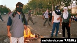 Iran/ Tehran/ Iran student protests/ July 1999/. FILE PHOTO