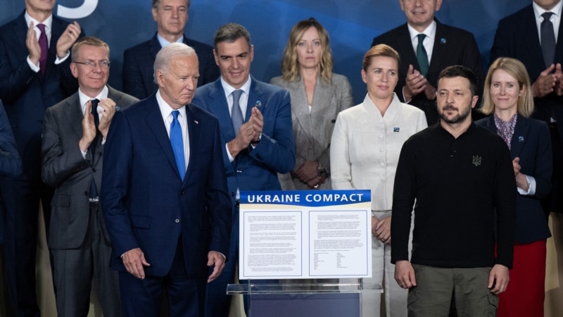رهبران ناتو: آیندۀ اوکراین، عضویت در ناتو است و این مسیر برگشت‌ناپذیر است