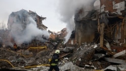 Последствия удара по окрестностям Киева