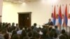 Հայաստան -- ՀՀԿ նախագահ Սերժ Սարգսյանը պատասխանում է ուսանողների հարցերին, Ծաղկաձոր, 9-ը ապրիլի, 2012թ․