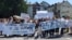 Protest đaka u Travniku protiv programa razdvajanja "dve škole pod jednim krovom.