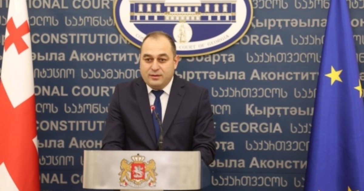 საკონსტიტუციო სასამართლოს თავმჯდომარედ რევაზ ნადარაია აირჩიეს