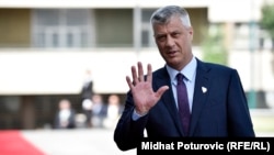 Presidenti i Kosovës Hashim Thaçi