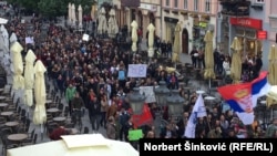 Protestna šetnja u Novom Sadu