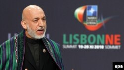 ولسمشر کرزی د لیزبون په غونډه کې 