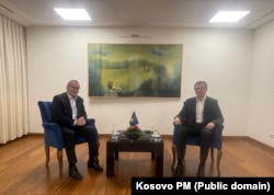 Albin Kurti dhe Bedri Hamza