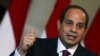 Egyptian President Abdel Fattah al-Sisi (file photo)