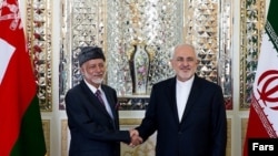  Eýranyň daşary işler ministri Mohammad Jawad Zarif Ýusuf bin Alawi bilen duşuşdy.
