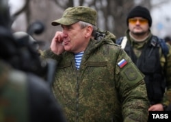 Генерал-лейтенант Александр Ленцов представляет Россию в Совместном центре по контролю и координации, который наблюдает за выполнением мирных соглашений