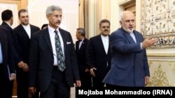 Indian External Affairs Minister Subrahmanyam Jaishankar met with Iranian Foreign Minister Javad Zarif for India-Iran joint commission, Tehran. Dec 22nd 2019. 