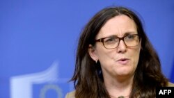 Cecilia Malmstrom, evropska komesarka za trgovinu 