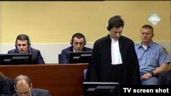 Suđenje Ramušu Haradinaju, Balaj i Brahimaj iza svojih branitelja, ICTY, 23. veljače 2011.
