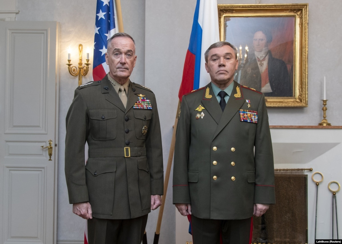 Top U.S., Russian Generals To Meet In Vienna To Discuss Syria, Other