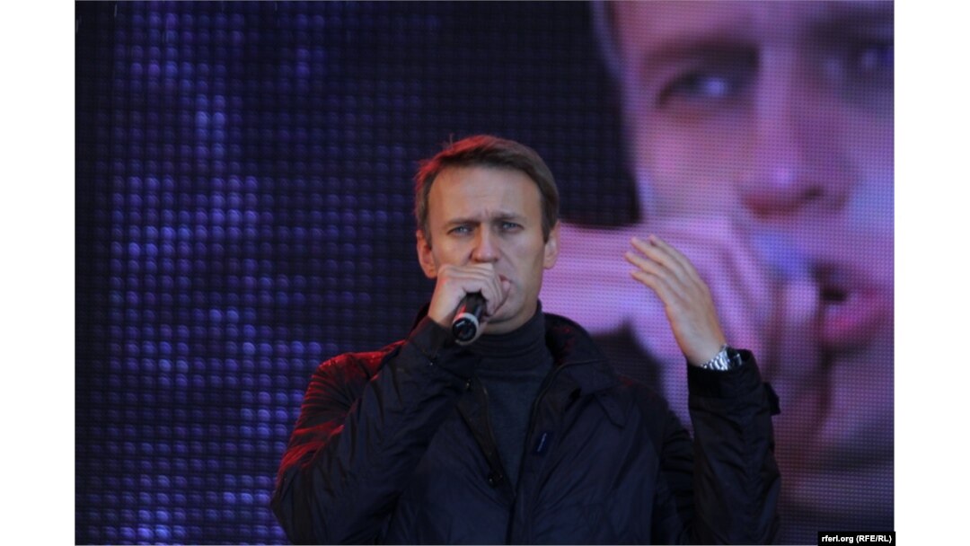 Алексей Навальный на митинге перед выборами мэра Москвы 6 сентября 2013 года