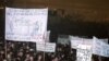 Демонстрация против коммунистического режима в Лейпциге, Германия. Ноябрь 1989 года
