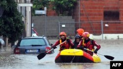 A kép illusztráció, a 2013-as novemberi olaszországi esőzések idején készült Szardínián