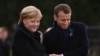 Angela Merkel și Emmanuel Macron