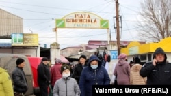 Moldova: la piață, în pandemie, 28 ianuarie 2021.