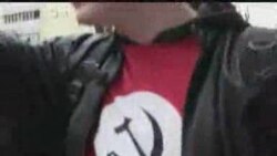 Шэсьце нацболаў і камуністаў у Менску