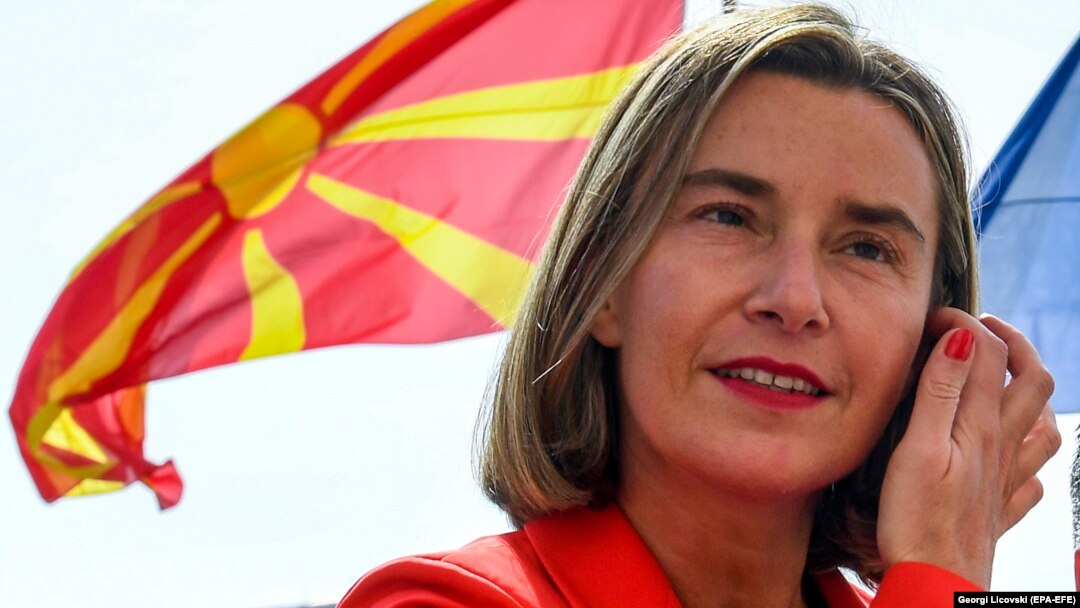 Шефицата на европската дипломатија Федерика Могерини.